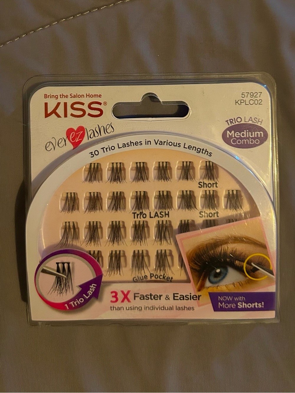 Kiss EZ Lashes Trio Pack - Black